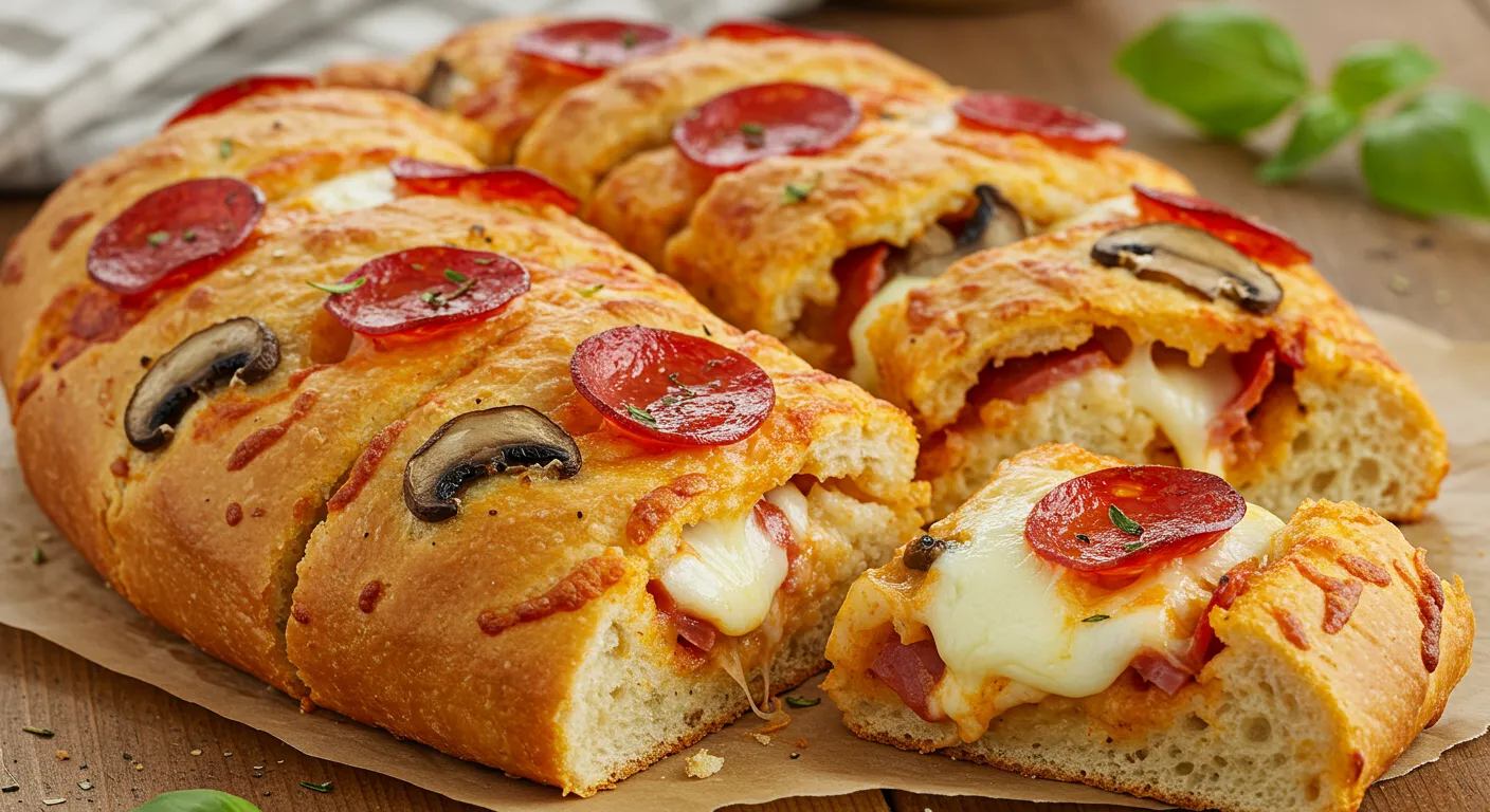 Pull-Apart Pizza Bread